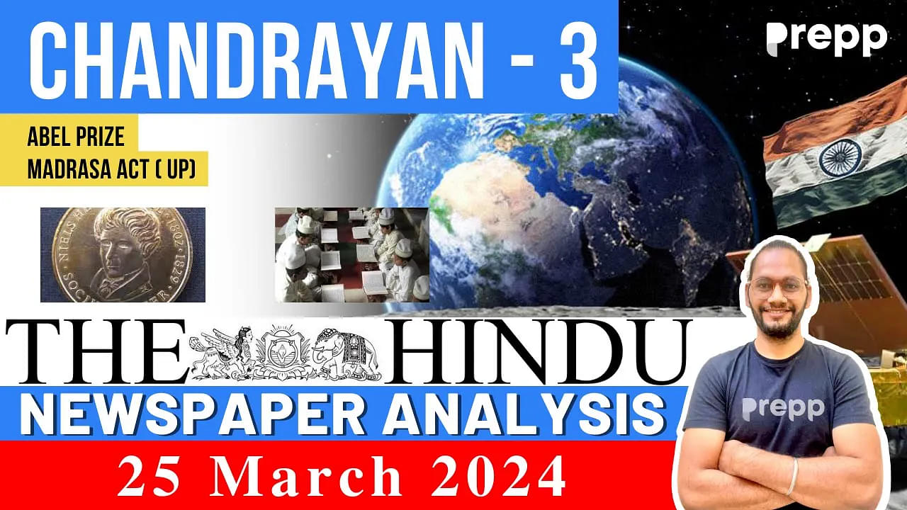 25 March 2024 Daily Current Affairs Analysis      thumbnail
