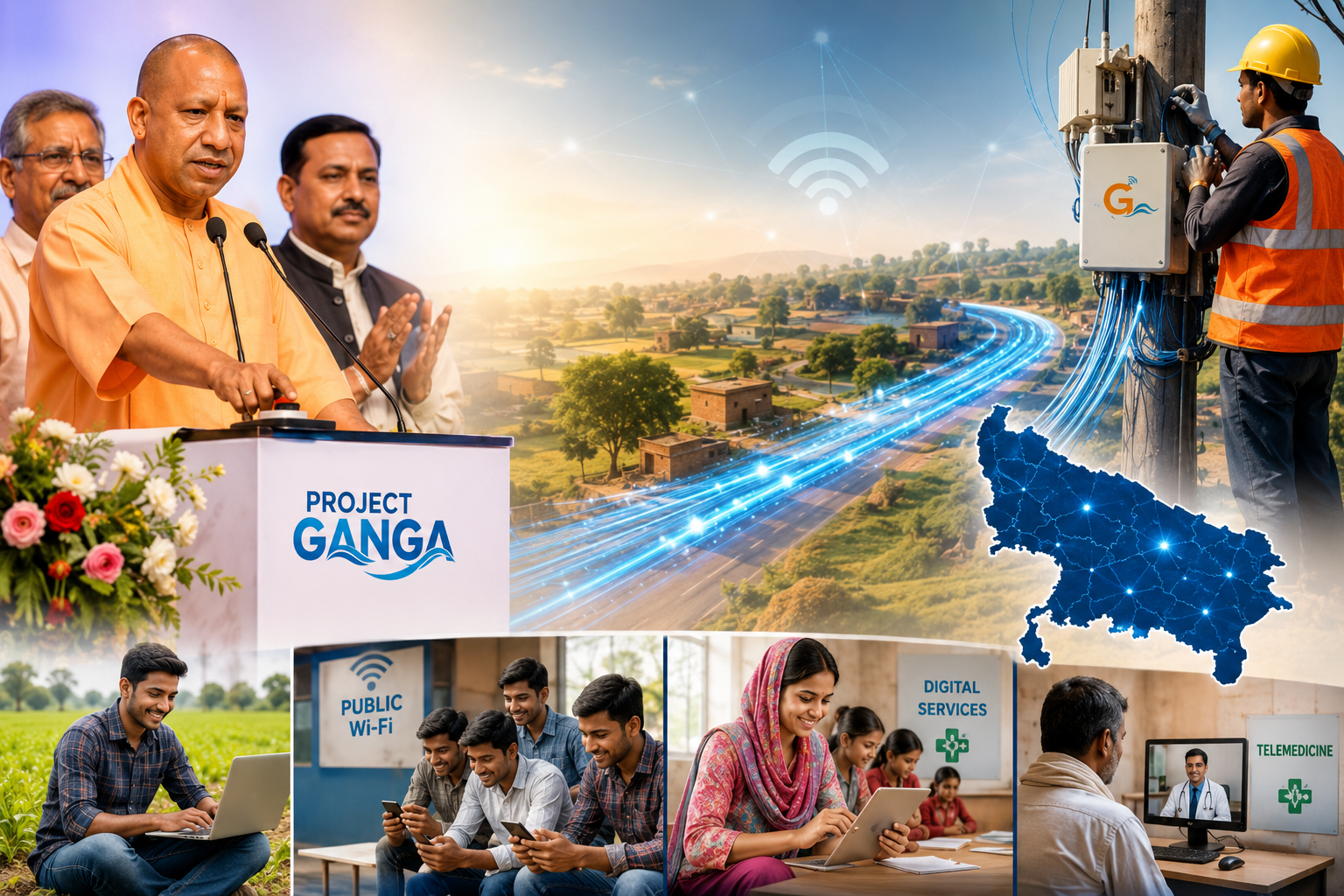 Project GANGA for Rural Broadband in Uttar Pradesh thumbnail
