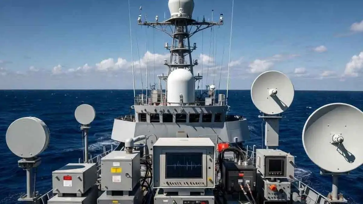 MoD Signs ₹449 Crore Contract for Indigenous GNSS Jammers for Indian Navy thumbnail