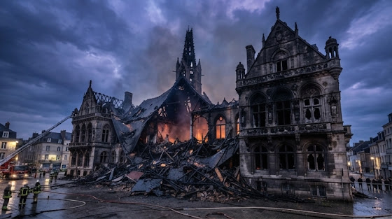 Limoges Town Hall: History, Architecture and Significance of the Landmark Hit by Fire thumbnail