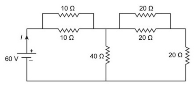Current Drawn from Voltage Source in the Given Circuit | Electrical ...