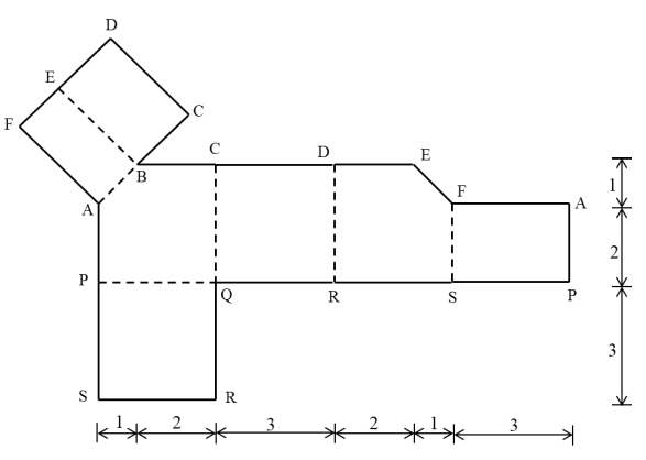 Surface Development Test The surface development of a three dimensional object is shown in the ...