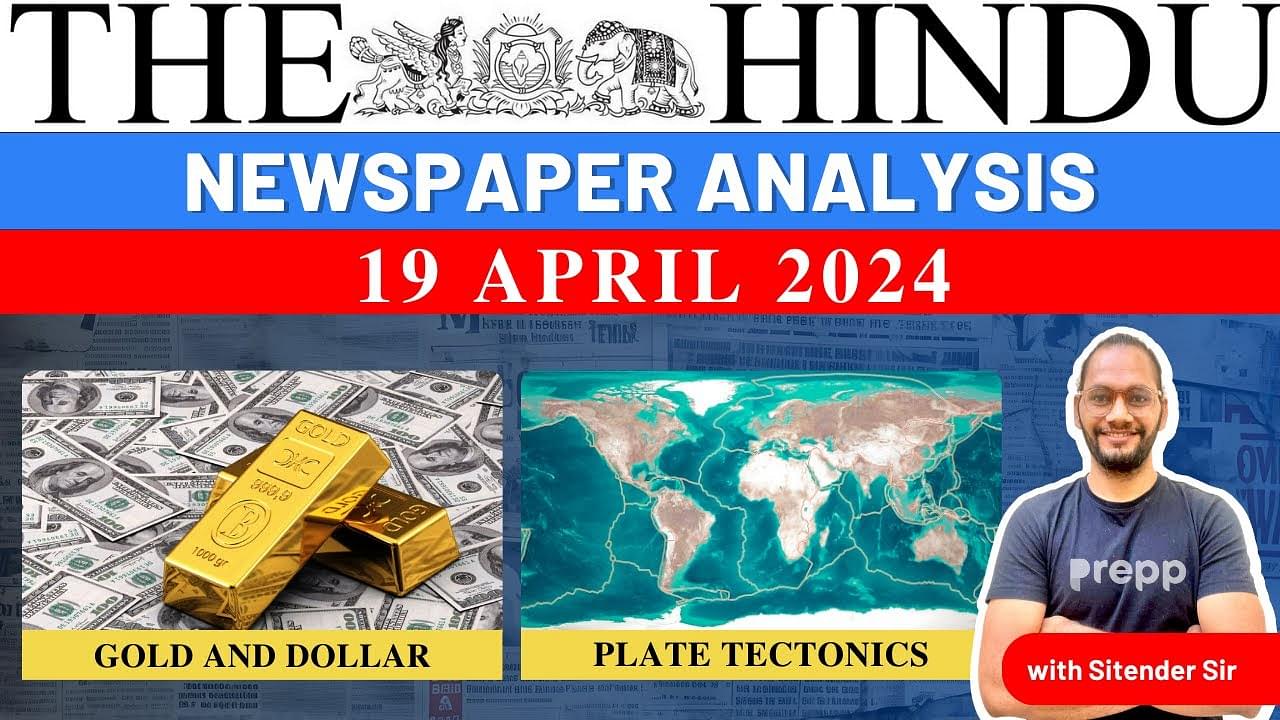 19 Apr 2024 Daily Current Affairs Analysis  thumbnail