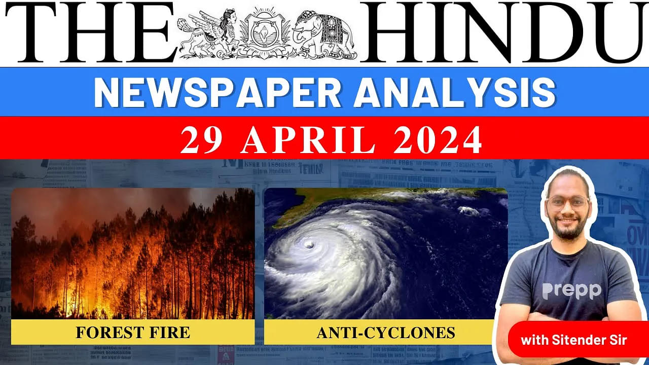 29 Apr 2024 Daily Current Affairs Analysis  thumbnail